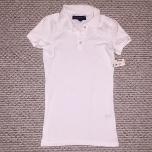 White collared Shirt